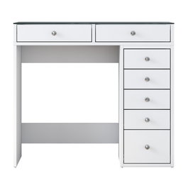Hanah Home BJ107 - 2625 Mesa de Maquillaje Blanca